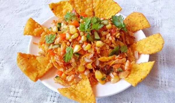 Mexican nachos bhel