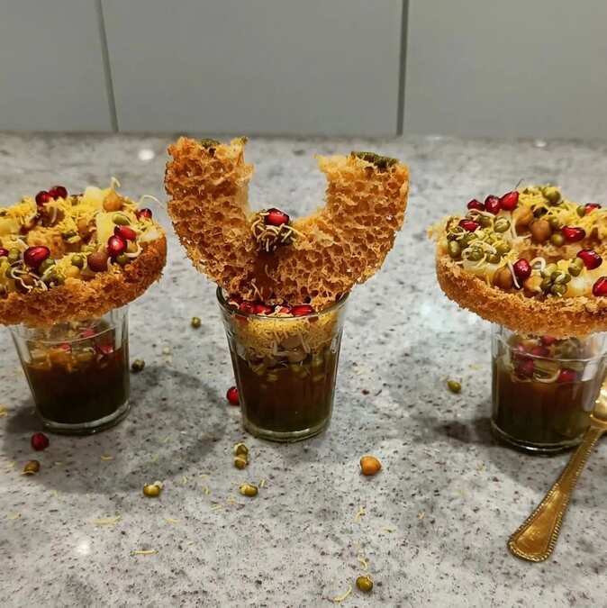 Sprouts ghevra chaat