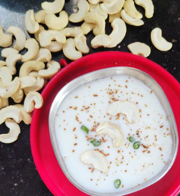 Vegan gluten free Cultured cashew yogurt