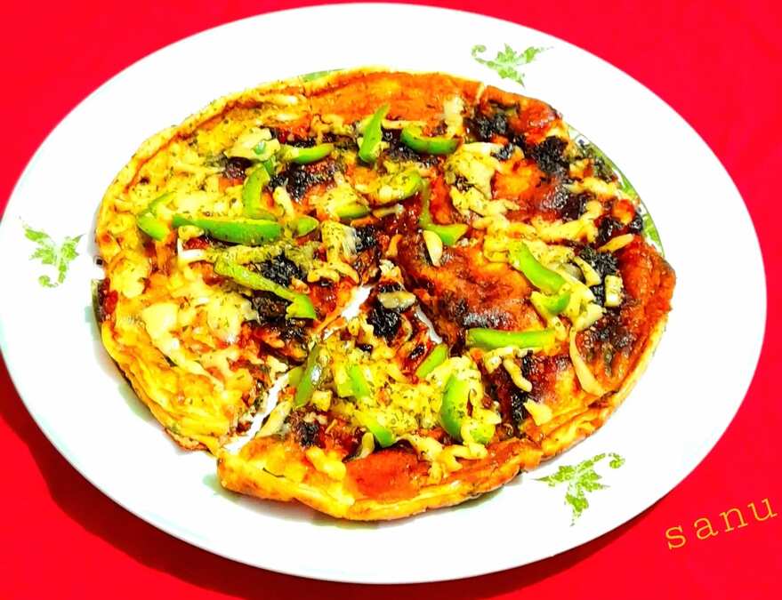 Mediterranean Egg Pizza