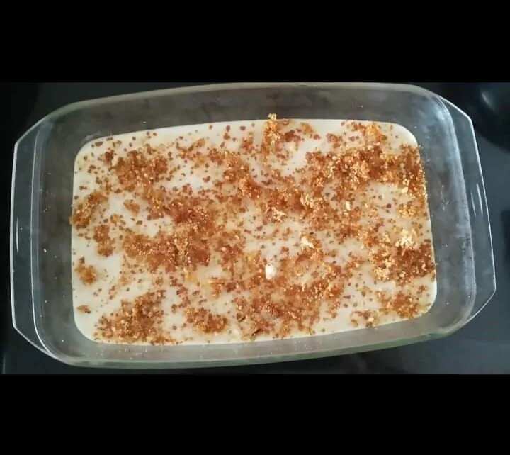 Tender coconut pudding