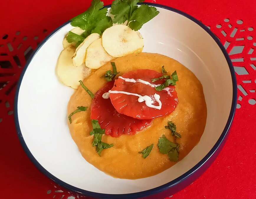 Flahari Ravioli..... With Pumpkin Sauce