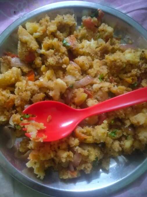 Bread poha