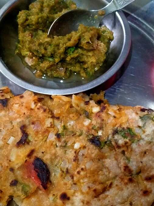 Aalu pyaz paratha
