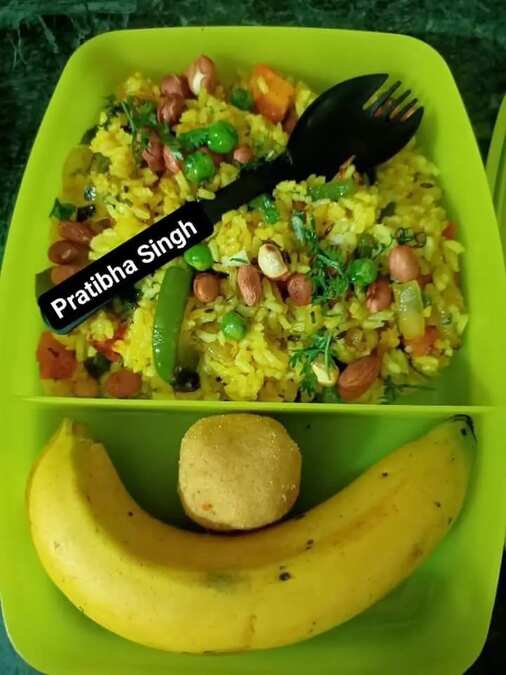 Leftover rice veggies fry