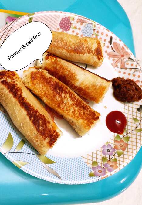 Paneer Bread Roll
