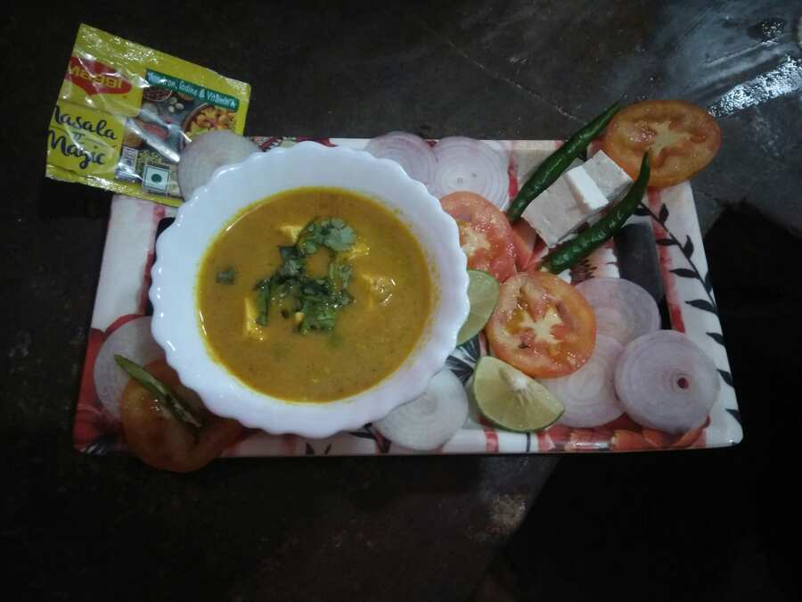 Matar paneer