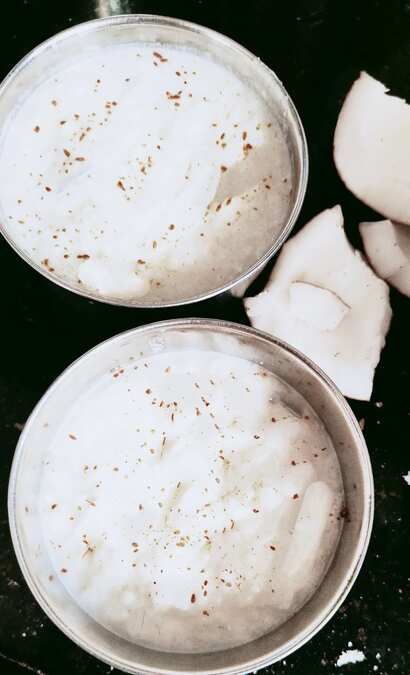 Coconut makhana kheer 