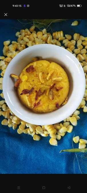 Corn halwa 