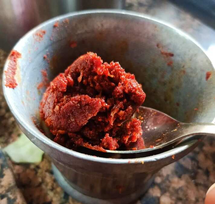 Garlic chutney Gujarati style