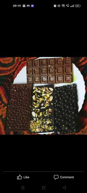 My Home made chocolate 🍫🍫