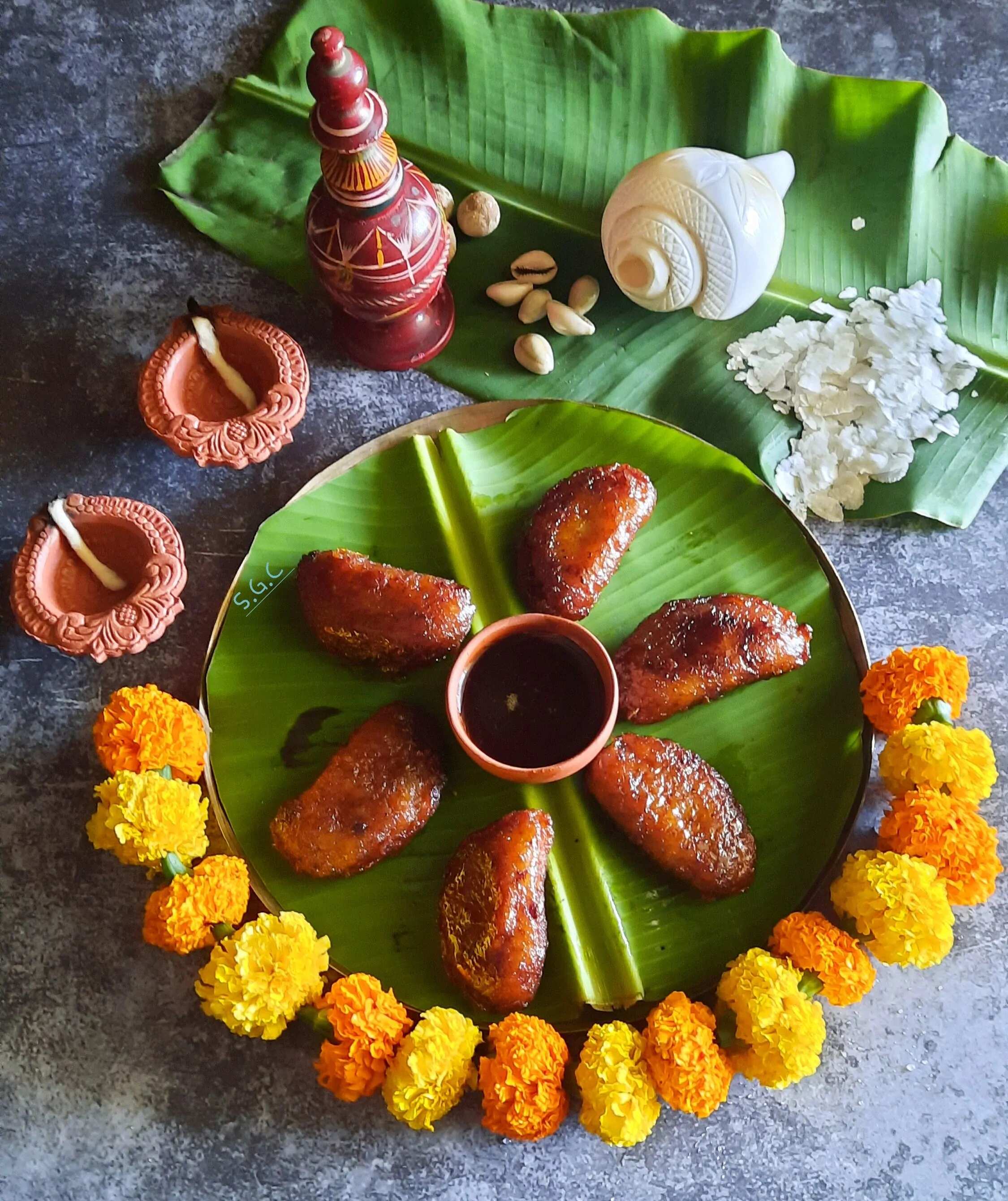 How to make Chirer Bhaja Misti Puli ( Flattened Rice Dumplings For Sankranti) Recipe