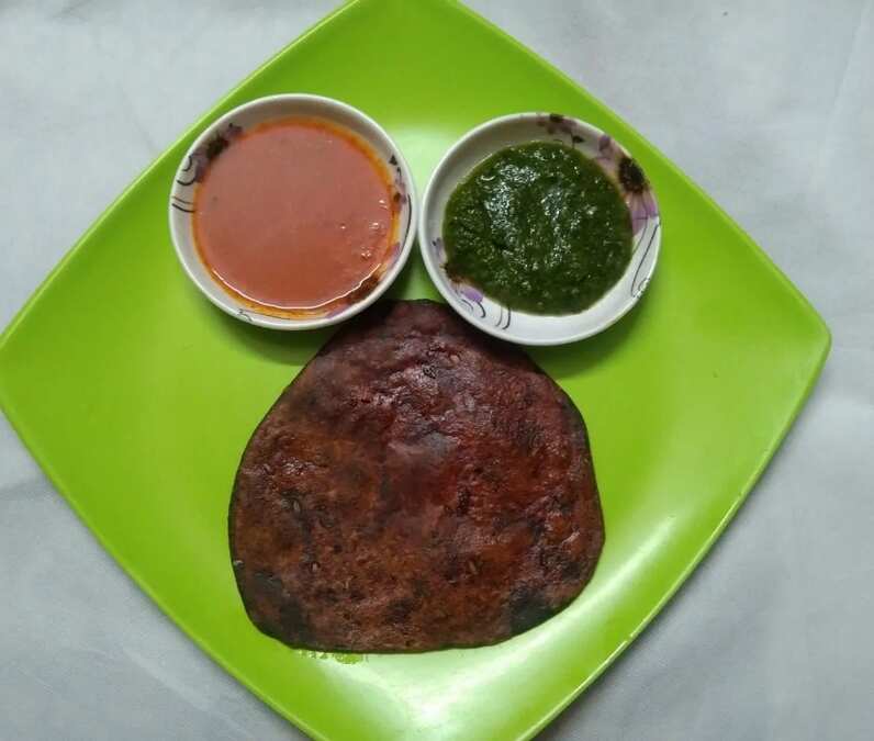 Beetroot parantha