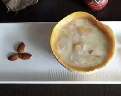 -Almond Muskmelon kheer 