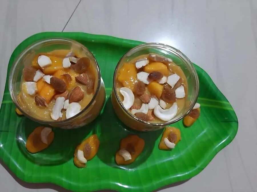 Mango and dry fruits kheera