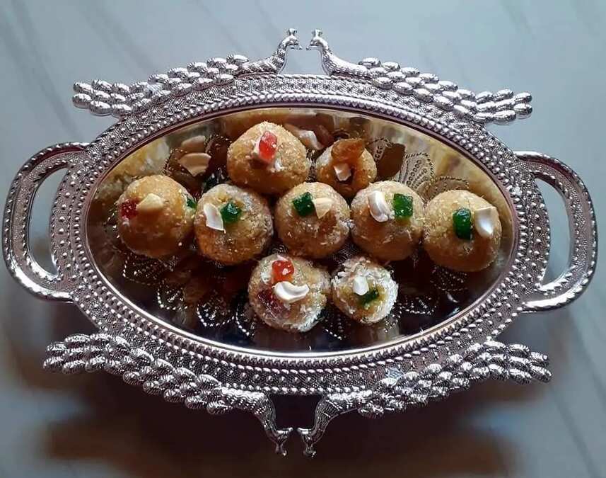 Mango dry fruits laduu 