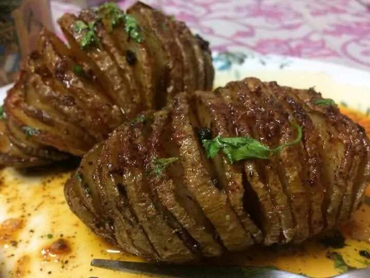 Hasselback Potatoes