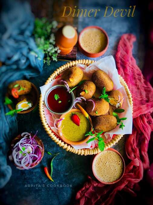 Egg Devil with Kasundi Dip