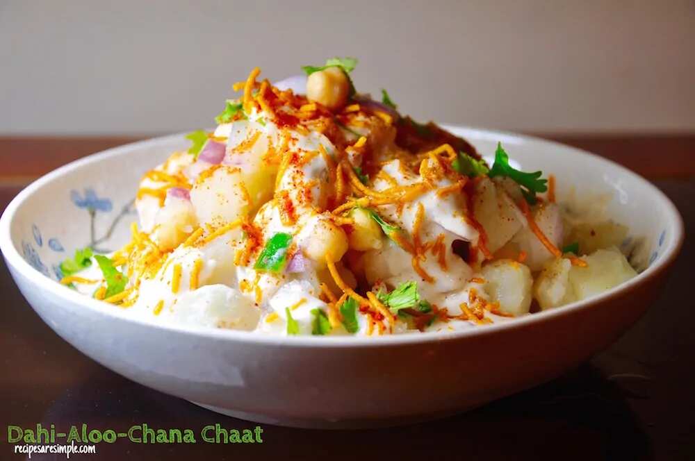 Dahi Aaloo Chaat