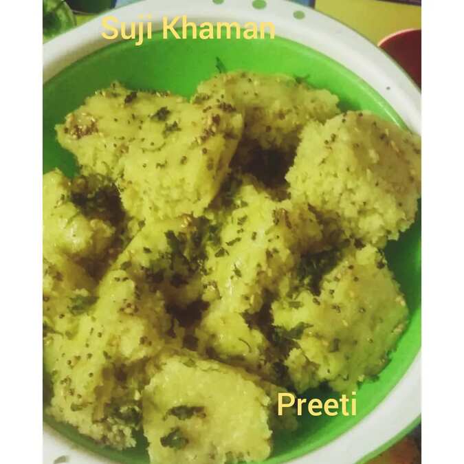 Suji ki Khaman