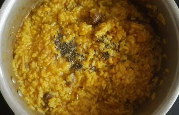 Satvik Sambar Rice / One Pot Sambar Rice