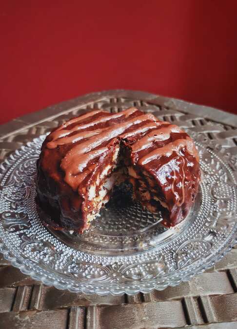 No-bake Chocolate Biscuit Cake 