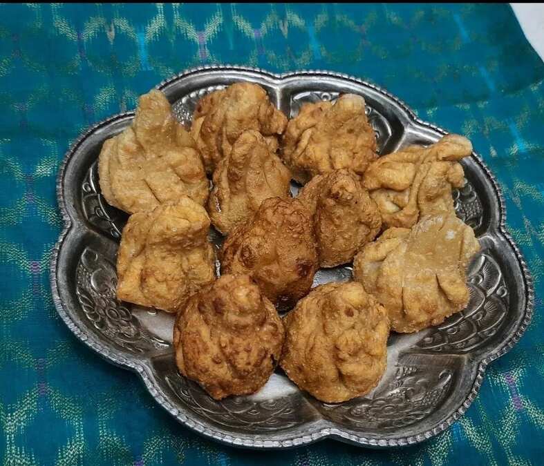 Fried  Modak