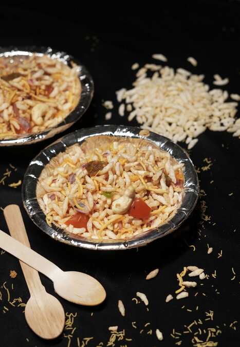 Mughlai bhel puri ♥️