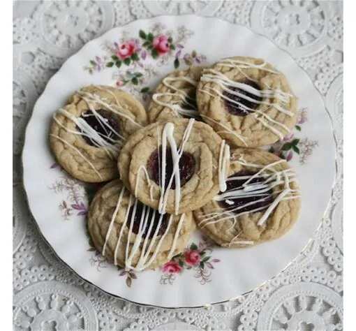 Thumb print cookies 