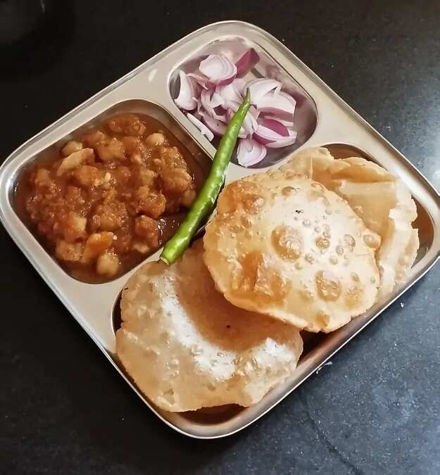 Chhole Puri #Aptivate