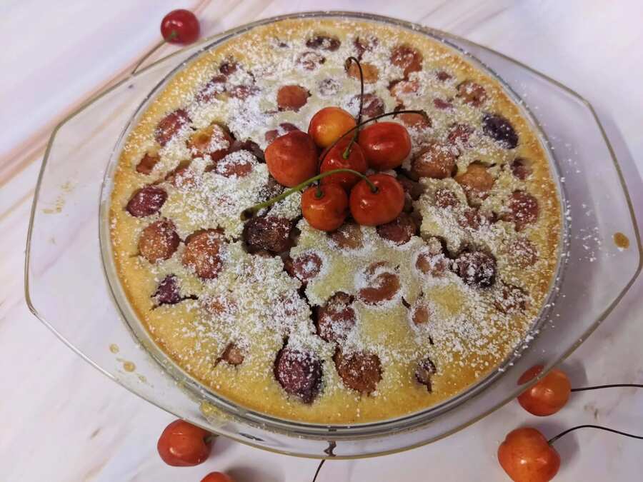 French Clafoutis Dessert