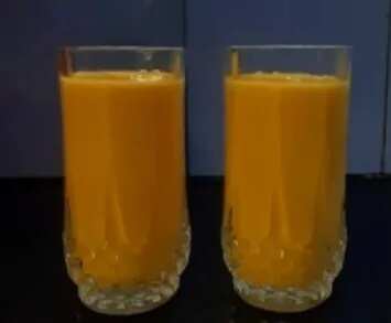 Mango milkshake.