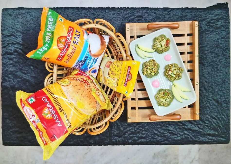 Raw Mango Mini Chilla