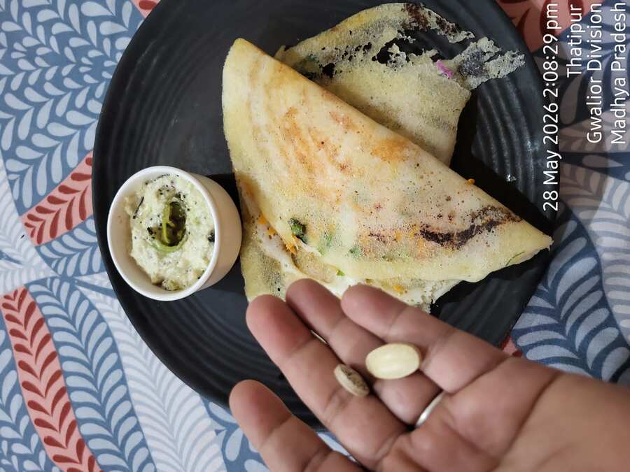 carrot dosa