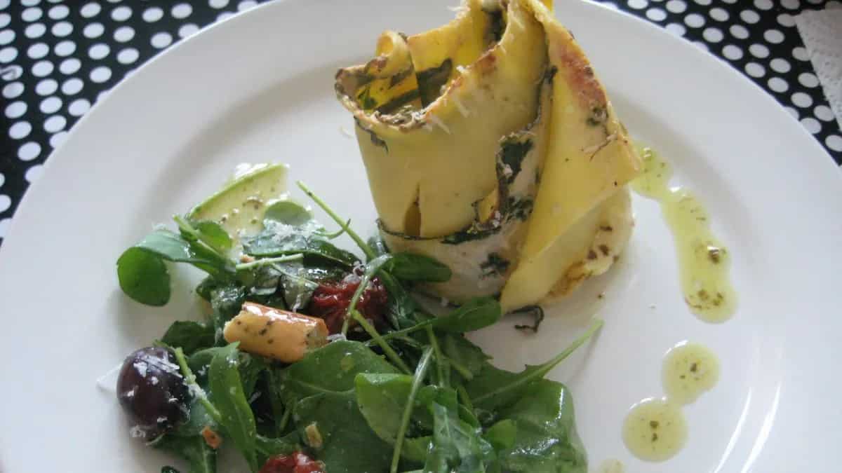 Mushroom & Truffle Lasagna Verde: A Luxe Vegetarian Pasta Bake
