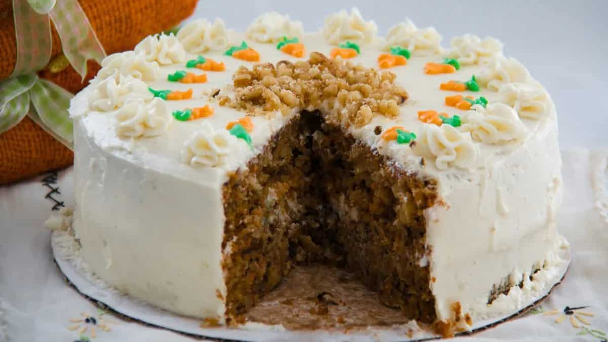 Indulgent Carrot Cake Recipe: Moist Spiced Cake With Cream Cheese Frosting