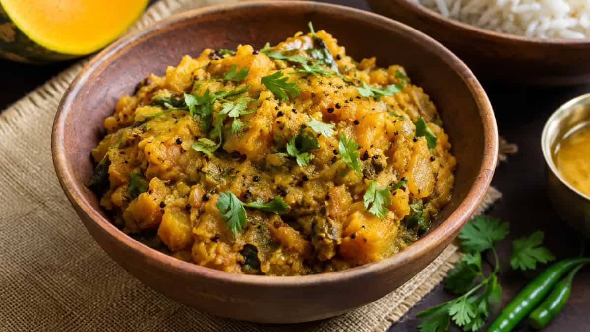 Bengali Pumpkin Bharta Recipe: Mashed Kumro With Mustard Oil