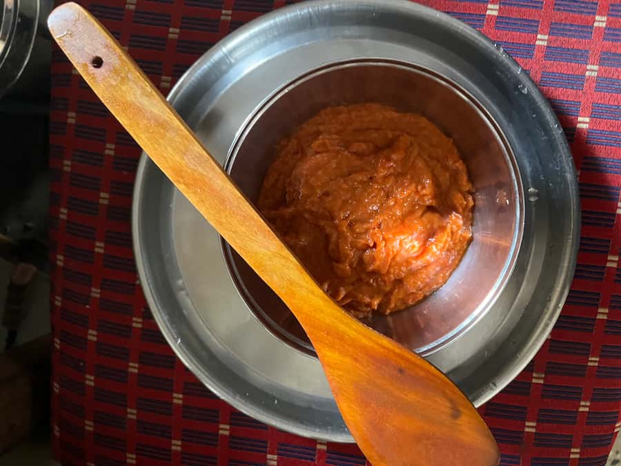 Shallots chutney 