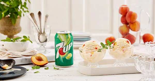 Easy Peach Ice Cream