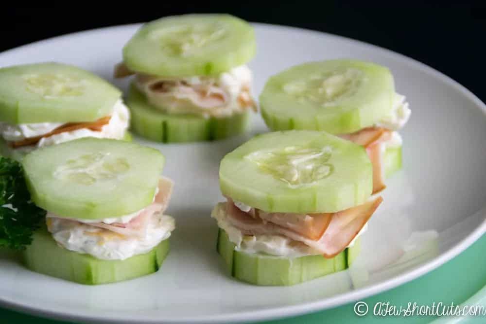 How to make Creamy Cucumber Turkey Bites Recipe