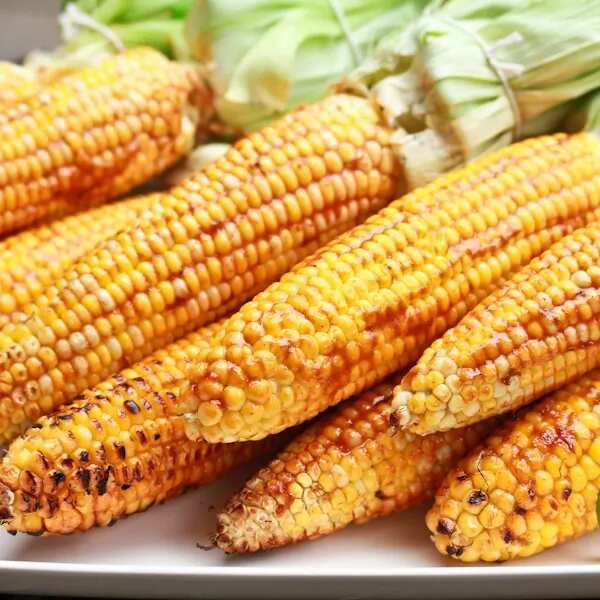 Grilled Corn With Smokey Lime Mayo