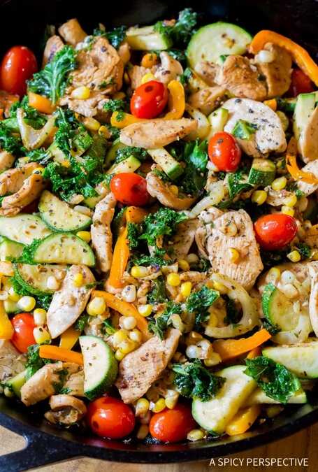 Low Carb Market Chicken Skillet
