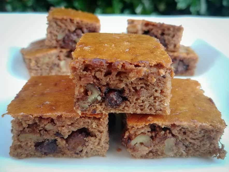 How to make Almond Flour Chocolate Banana Nut Brownie Recipe