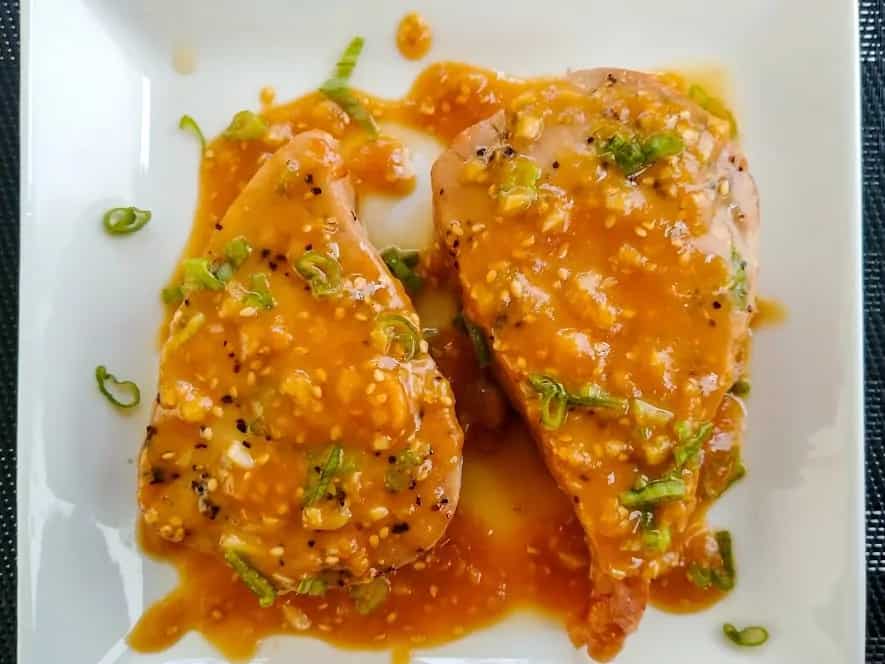 How to make Tuna Steak With Miso Ginger Sauce Recipe