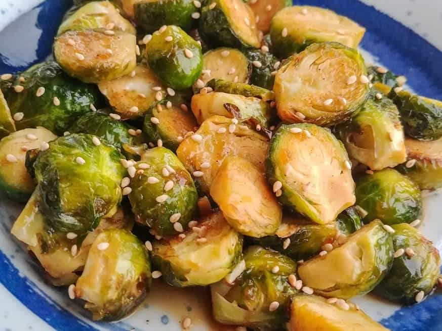 How to make Korean Bbq Flavored Brussels Sprouts Recipe
