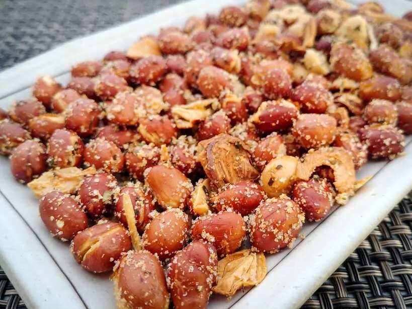 How to make Spiced Peanuts With Fried Shallots Recipe