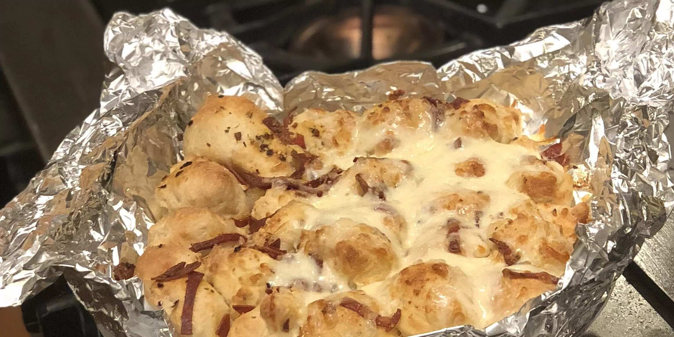 How to make Air Fryer Pullapart Pepperonicheese Bread Recipe