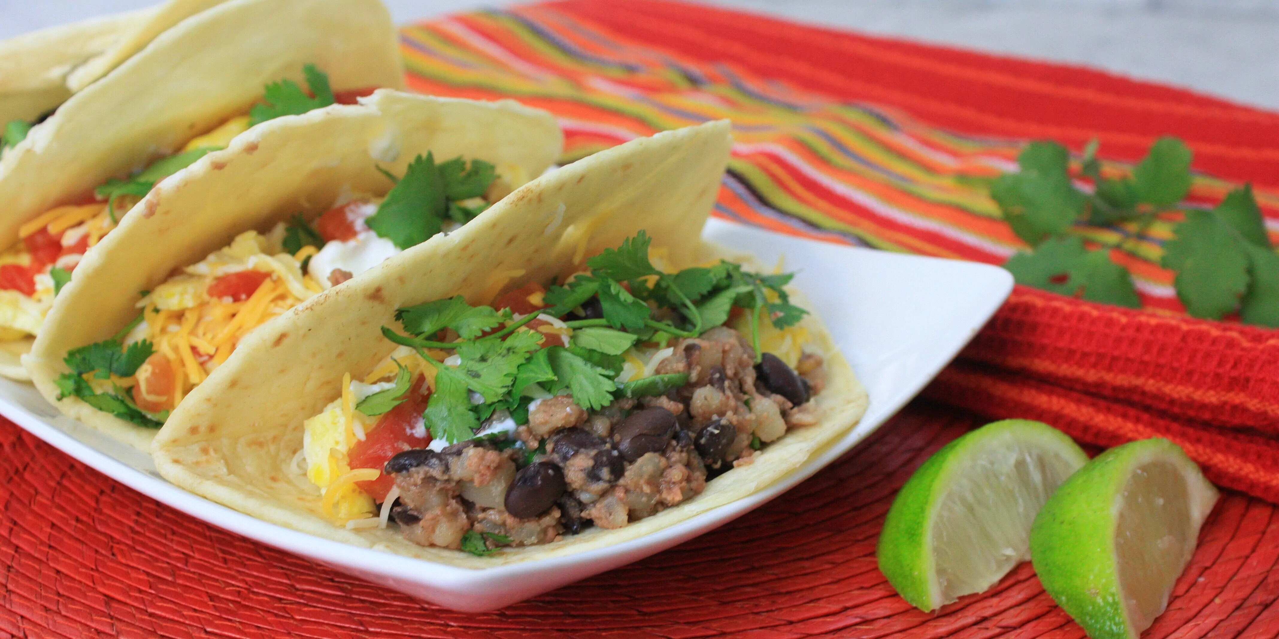 How to make Corned Beef Hash Breakfast Tacos Recipe