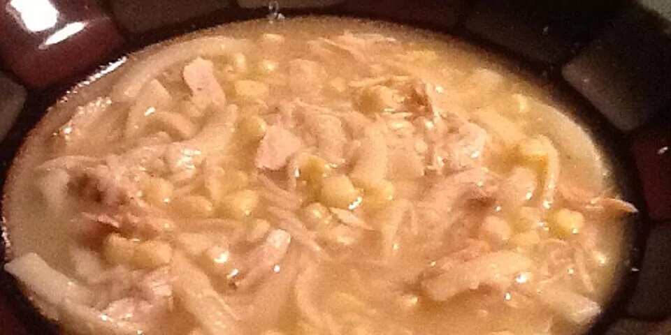 Short-Cut Pa Dutch Chicken Corn Soup