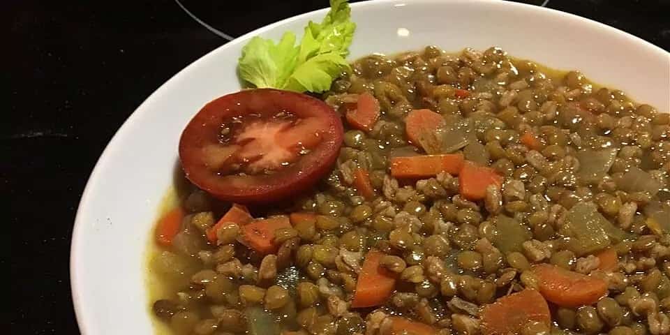 Farro And Lentil Masala